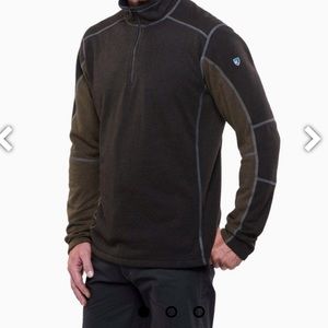 Kuhl Kashmir Revel Mens L 1/4 zip